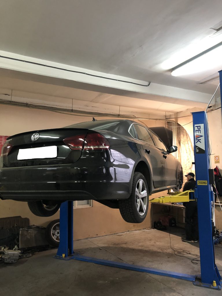 ТО заміна масла Volkswagen Passat B7 Jetta 2,5 USA